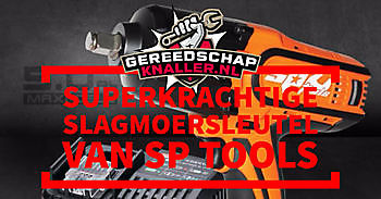 Nieuw: SP tools slagmoersleutel 18v 1490Nm - Webshop Gereedschapknaller.nl online tools kopen